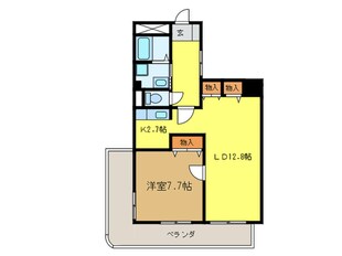 ア－バンヒルズの物件間取画像